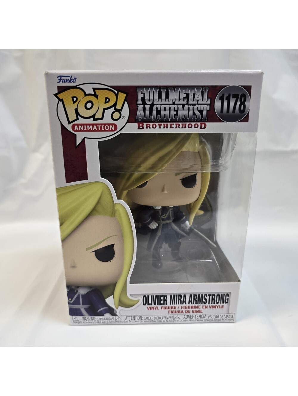 Funko Pop! Vinyl: Fullmetal Alchemist - Olivier Milla Armstrong #1178